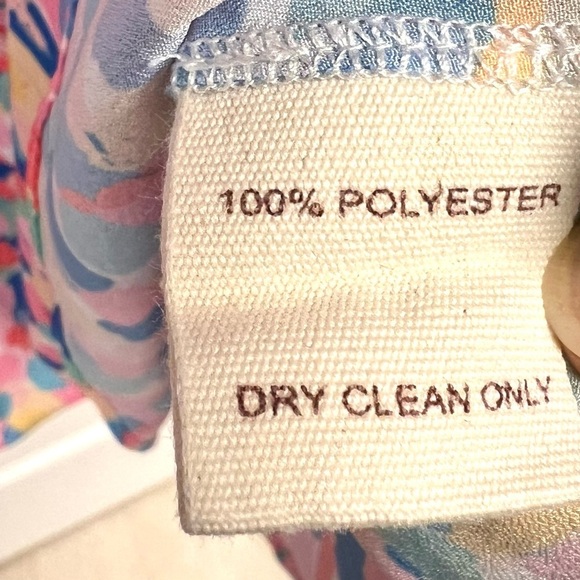 PALOMA BLUE Bronte Easter Colorful Midi Dress Boho front tie luxury women’s M - Picture 14 of 15